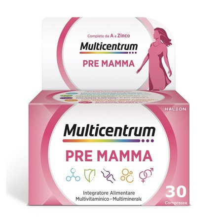 Multicentrum Pre-Mamma Integratore Alimentare Multivitaminico