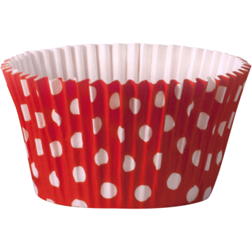 BAKE/MUFFINSFORM RØD 5X4CM