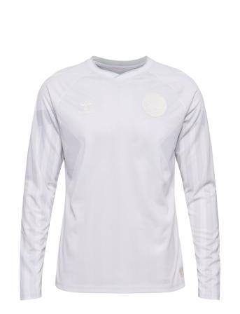 Dbu 22 Away Jersey L/S T-shirts Football Shirts Hvit Hummel