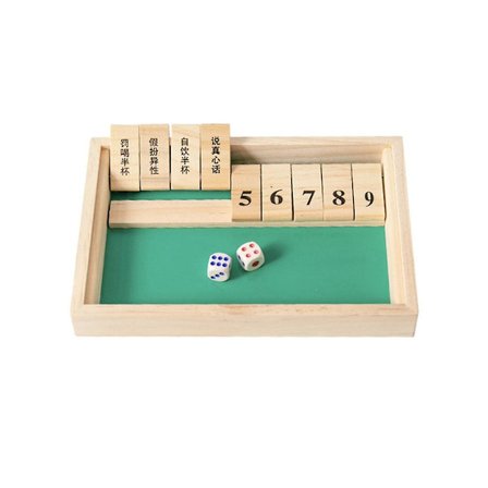 Træ drikke tal flip drikke bar spil legetøj Ktv bar spil for at øge atmosfæren