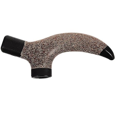 Treppehåndtak i tre til utendørs vandring, turstavgrep, utskiftbart håndtak, gangstavhåndtak