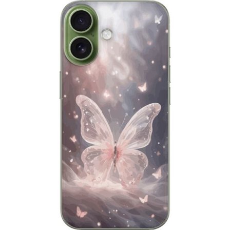 Kompatibelt Mobilskal till Apple Apple iPhone 17 Fjäril