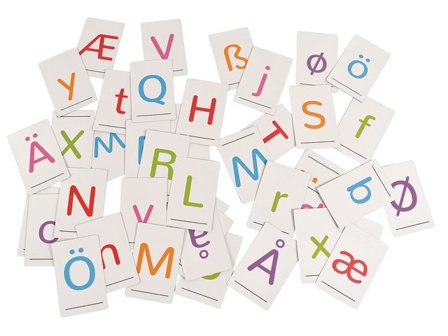 MYPAUZE Magnetiska bokstäver 9x14cm 65/fp - Lyreco - Skola och förskola - Klassrummet / Lära - Svenska