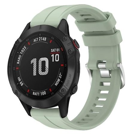 För Garmin Fenix ​​6 Gps 22mm enfärgad watch