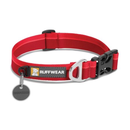 Ruffwear Hoopie Collar Dog Harnesses & Dog Collars Red S