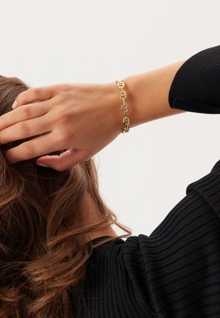 BY JOLIMA - Pattern Bangle - Onesize