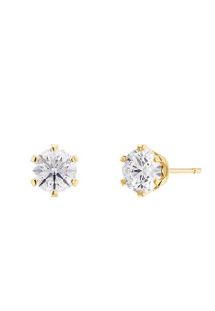 Edblad Crown Studs Gold Smycken & klockor Dam Guld ONESIZE