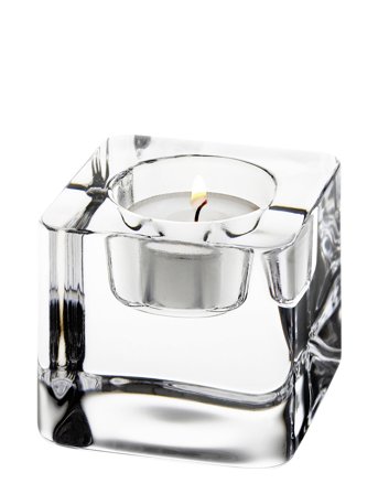 Orrefors | Ice Cube Votive | 7X6.5CM