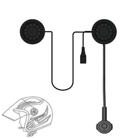 Høykvalitets MH02 Motor Trådløst Bluetooth 4.0 Håndfritt Headset Motorsykkelhjelm Høyttaler