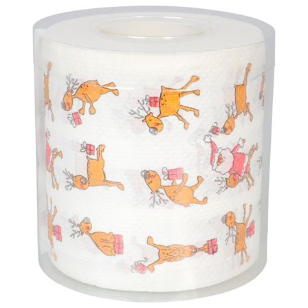 Toiletpapir med Julemotiv