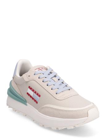 Tommy Jeans Wmn Tech. Runner Low-top Sneakers Beige Tommy Hilfiger