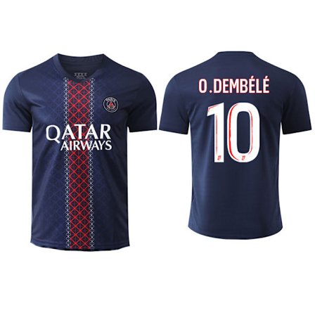 25-26 Paris F.C. Hemma NO.10 O.Dembélé Uniform Fotbolls T-shirt S-2XL