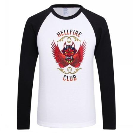 Stranger Things Kläder T-shirt Hellfire Vuxen S