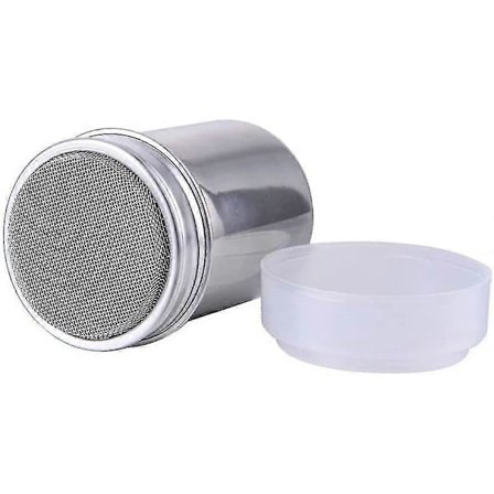 Melis Sukker Saltspreder, 200 ml Rustfrit Stål Chokolade Spreder Flormelis Sukker Salt Kakao Pulver Kaffe Spreder Sigte til Køkkenhåndværk