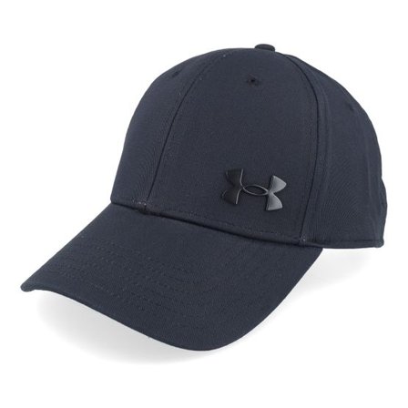 Under Armour - Svart adjustable Keps - Sportstyle Metal Black Adjustable @ Hatstore