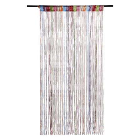 Perleforheng til døråpning, 100x200cm Perleforheng Krystallperler Gardin Glitter Perleforheng Døråpning Soverom Personvern Dekor (Regnbue)