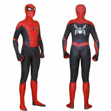 Spider Man Into the Superhero Kids Miles Morales Cosplay Vuxen H -i
