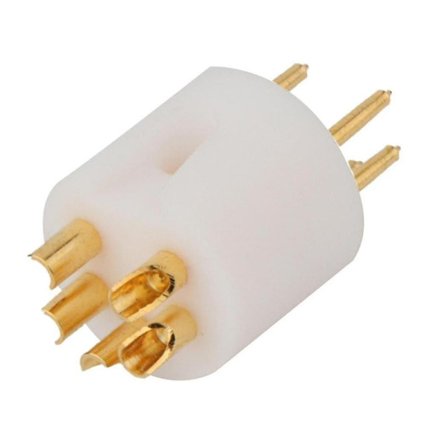 Turnlabe 5-stifts M Din-guldpläterad kontaktplugg, skivspelar-tonarm 5-stifts hane Din-kontakt för Rega Linn Roksan, hane