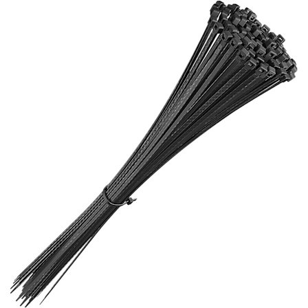 Stor slangeklemme 500 mm x 7,6 mm, kabelbånd, stor nylonkabel