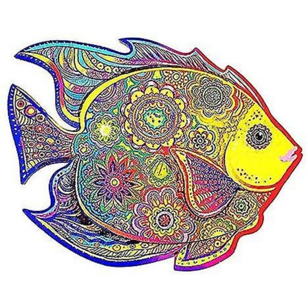 Unik Form Træpuslespil Dyreformet Puslespilsbrikker Bedste Gave Kompatibel med Barn