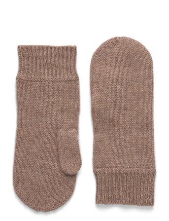 Mittens Beige Davida Cashmere