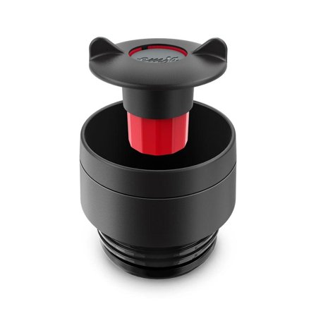 EMSA Travel Mug Waves Grande 500 ml Schwarz, Edelstahl