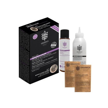 Organics Cosmetics Kit Tinta Per Capelli Organics Color 8/1