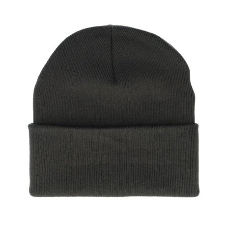 Beechfield - Grå longbeanie Beanie - Recycled Graphite Grey Cuff @ Hatstore