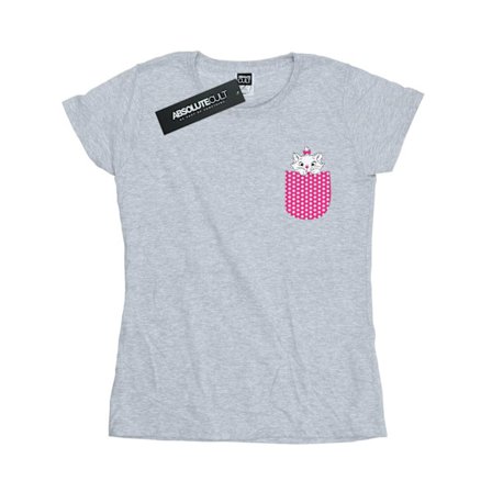 Disney Dam/Kvinnor Aristocats Marie Bröst Bomull T-shirt L Sp