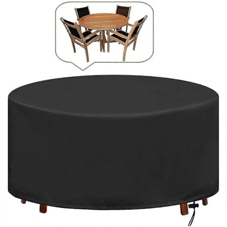 Vattentätt runt bordsöverdrag 128x71cm Oxford Utomhusskydd