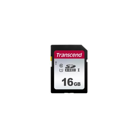 Transcend 300S - flashminnekort - 16 GB - SDHC UHS-I