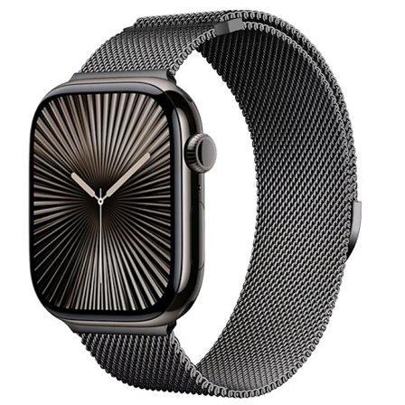 Milanese Armband för Apple Watch Band Ultra2 49mm 10 46mm 9 8 7 45mm 41mm Metall Magnetiskt Armband iWatch 6 5 4 SE2 44mm 40mm 42mm