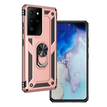 Bofink Combat Samsung Galaxy S21 Ultra etui - rødguld