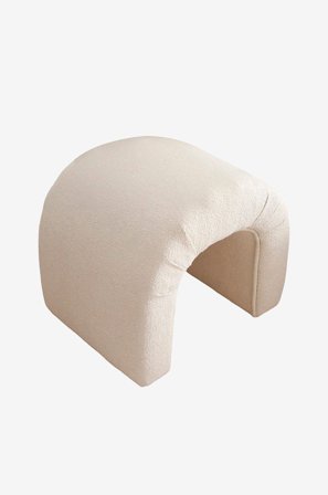 Hanah Home - Pouffe-Cookie - Luonnonväri - Rahit - - Homeroom