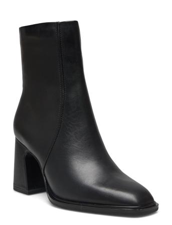 Women Boots Shoes Boots Ankle Boots Ankle Boot - Heel Svart NEWD.Tamaris*Betinget Tilbud