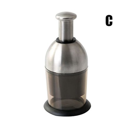 Garlic Chopper Stainless Steel Garlic Cutter Multifunctional Manual Chopping Tool Time Saver For