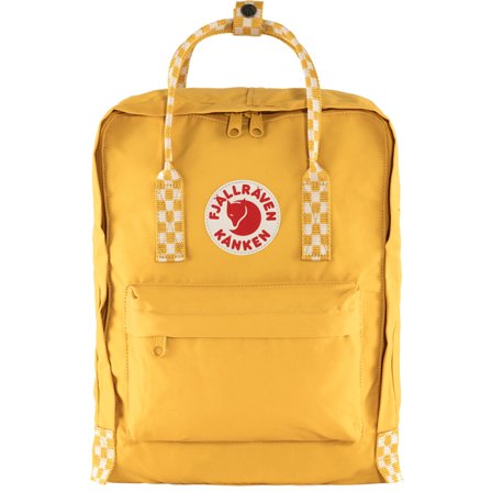 Fjällräven Kånken One Size - unisex - Ochre-Chess Pattern - Kånken bags