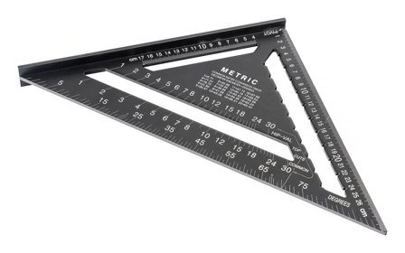 Dasqua 513917 Snabbvinkel 300 mm, Mått & vattenpass