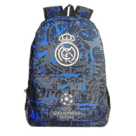 Graffiti Real Madrid Uefa Champions League Skuldertaske Fan Rygsæk Studen