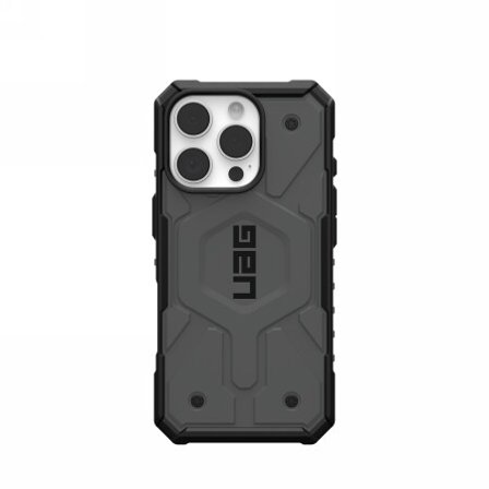 UAG Pathfinder Magsafe-etui til iPhone 16 Pro - sølv