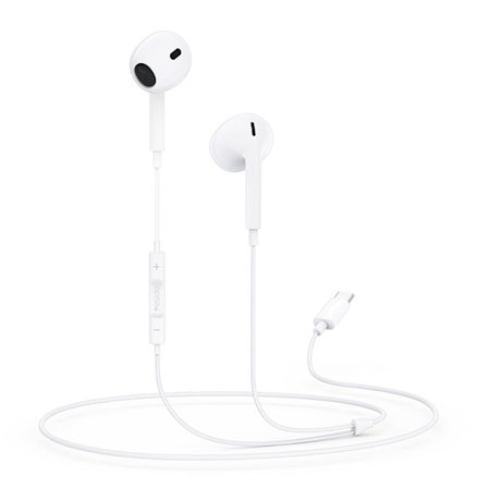 YESIDO YH38 Wired USB-C In-Ear Headphones – White