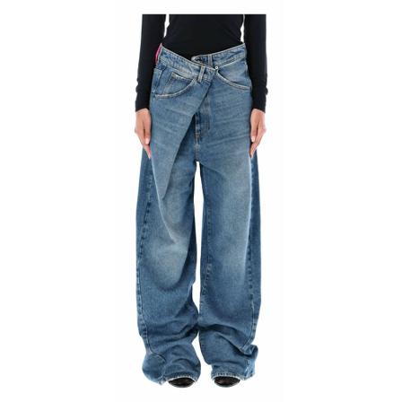 Darkpark, Women& Clothing Jeans Medium Washed Aw 22 Niebieski, Kobieta, Rozmiar: W26