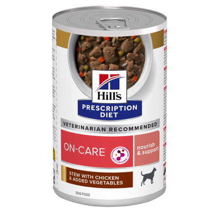 Hill's Prescription Diet Dog - PD Canine ON-Care Kylling & Grønnsaksgryte 354 g - Hund - Hundefôr & hundemat - Veterinærfôr for hund - ZOO.no