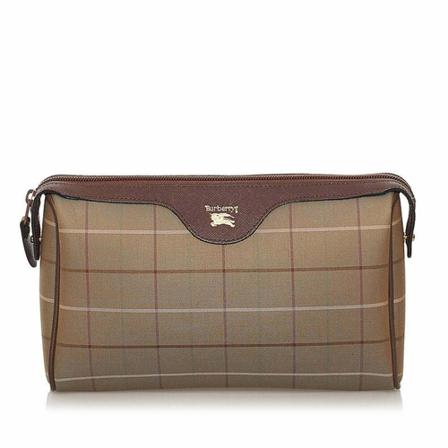 Burberry Vintage Clutches Brun, Dame Vintage Tasker, Størrelse: ONE Size