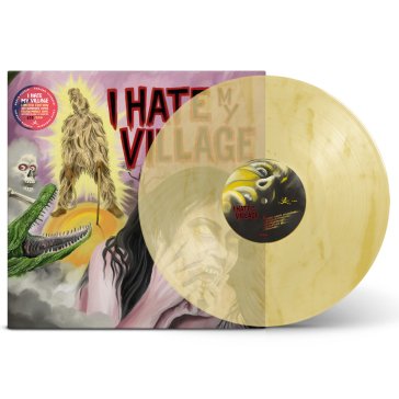 I hate my village (vinyl yellow marble n I HATE MY VILLAGE
