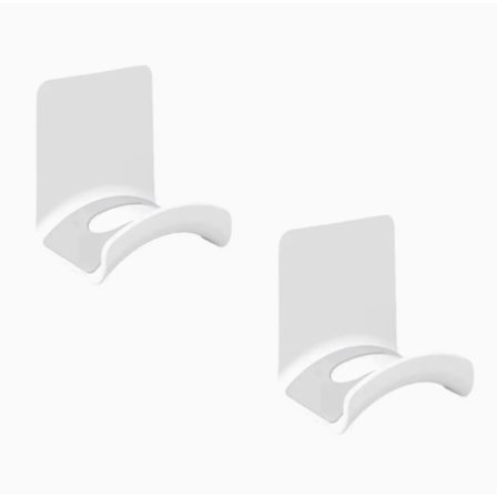 Universal Limklæbende Høretelefonholder Headset Krog til Skrivebord, Headset Stativ Hængende til de fleste Høretelefoner og Controllers, 2 Pak