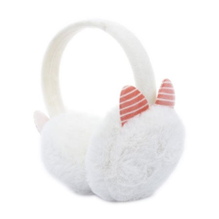 Väder Fluffy Ørevarmer Vinter Varme Pandebånd Søde Slouchy Ørevarmere Grå