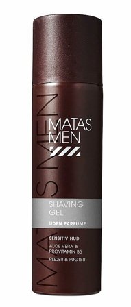 Matas Striber Shaving Gel Uden Parfume 200 ml, Mænd, Barbering, Skum, Sprit & Gel