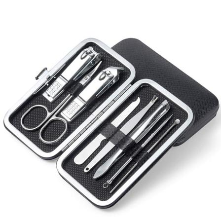 Set I 8 Delar Nagelsats Black