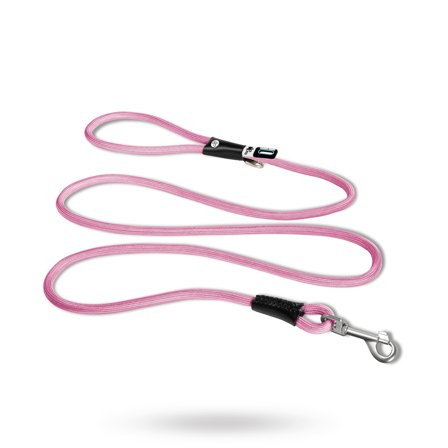 Curli - Curli Stretch Comfort Line Elastiskt Hundkoppel - Rosa